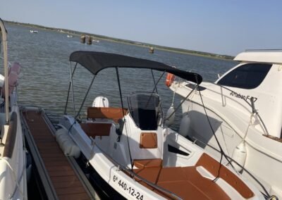 alquiler barco el terron islantilla la antilla con y sin titulación patron