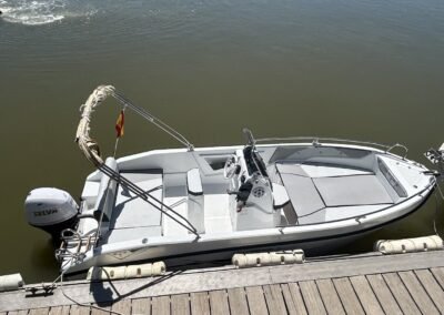 alquiler barco el terron islantilla la antilla con y sin titulación patron
